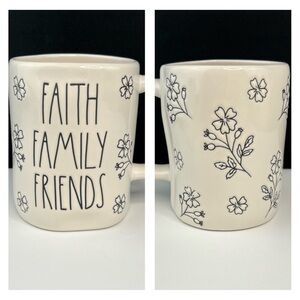Rae Dunn - ‘Faith Family Friends’ ceramic mug. NWT Firm (unlesss bundled).